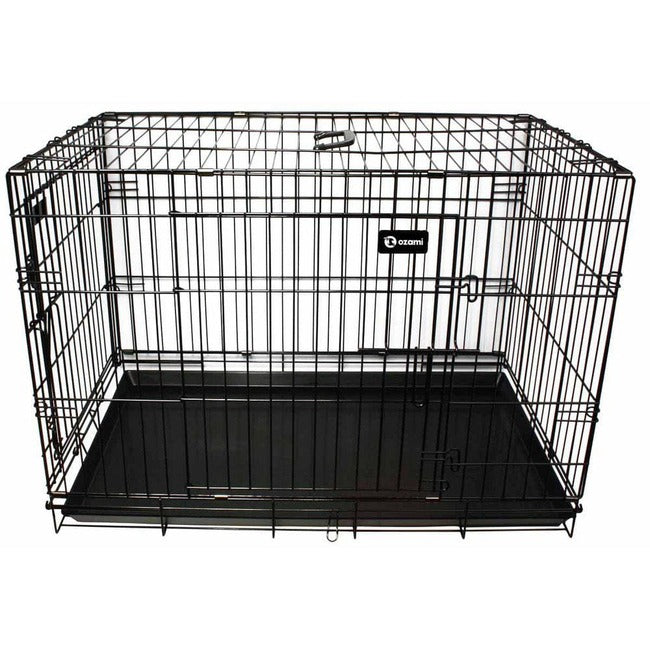 Imazo    Ozami Hundetransportbur Sort 78x49x56 5cm   Pet Containment Systems   Metal   Alt Til Hunden