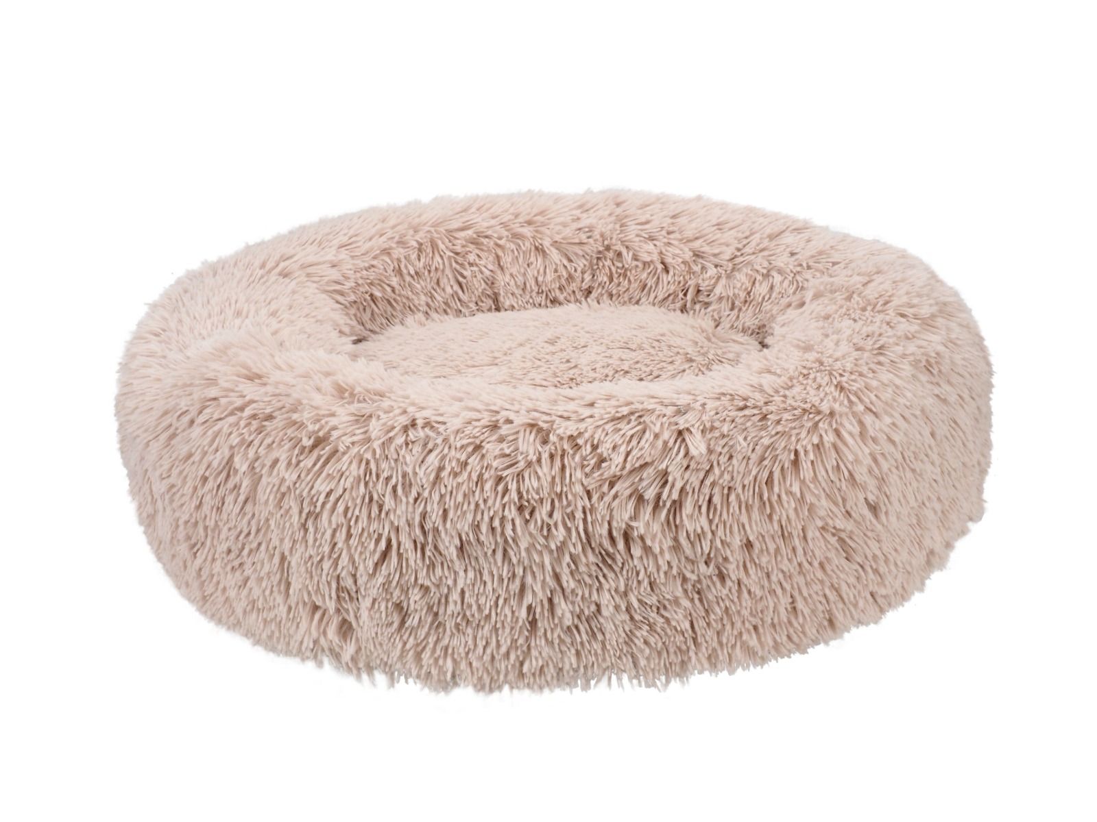 Meldgaard    Fluffy Donut Hunde  Og Katteseng  Beige S L   Seng Til Kæledyr   Polyester Quot Quot Fleece   Alt Til Hunden