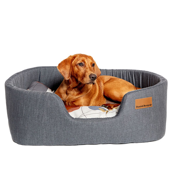 Danish Design Slumber Hundeseng - Grå, Høj Kvalitet