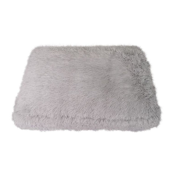 Fluffy Hundepude Lysgrå Xxxl
