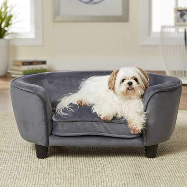 Hundesofa Coco i Grå - Luksus til Din Lille Hund