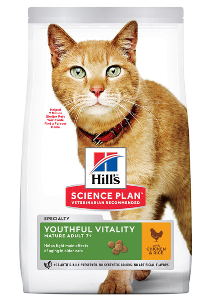 Hills Science Plan 7kg Kattefoder til Katte Over 7 År