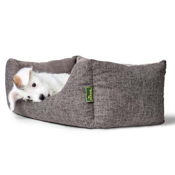 Hundeseng Hunter Ortho - Blød og Komfortabel Grå Hundekurv