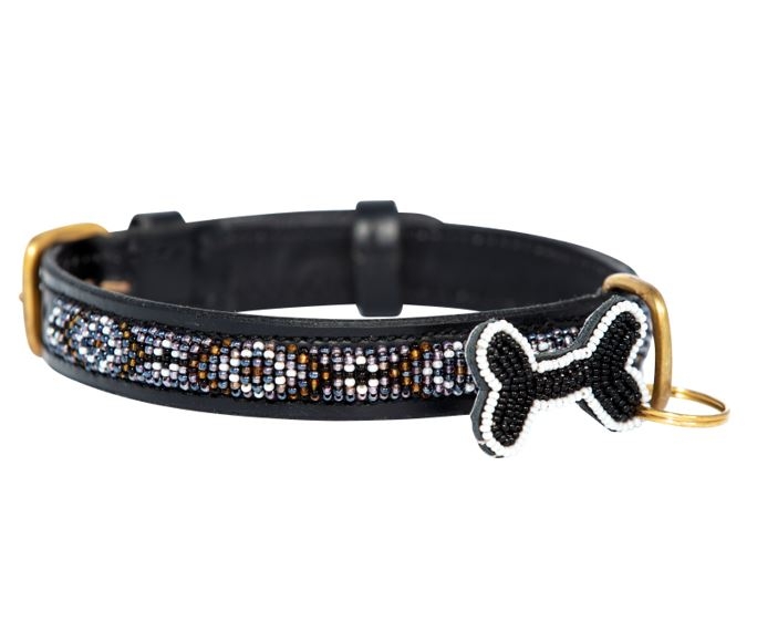 Ombima Black Skinny Halsbånd  Zinj Design