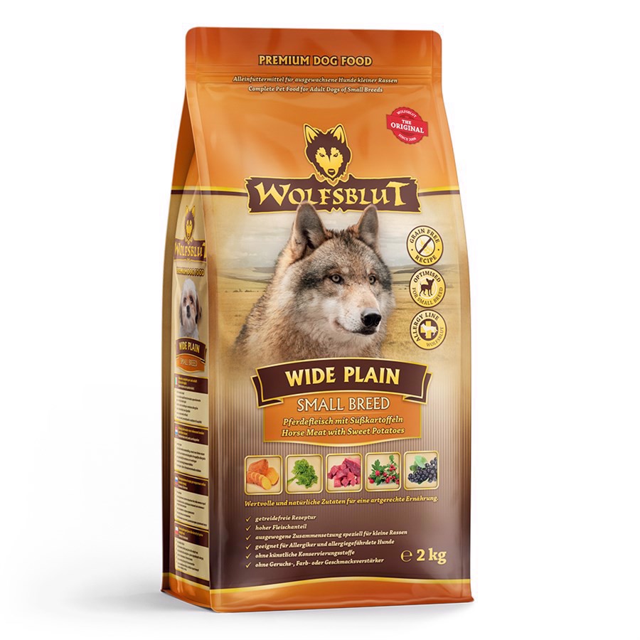 Wolfsblut Wide Plain Hundefoder til Små Racer 7,5 kg