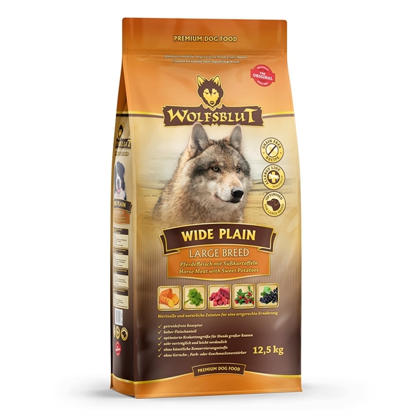 Wolfsblut Wide Plain Adult Large Breed  12 5 Kg