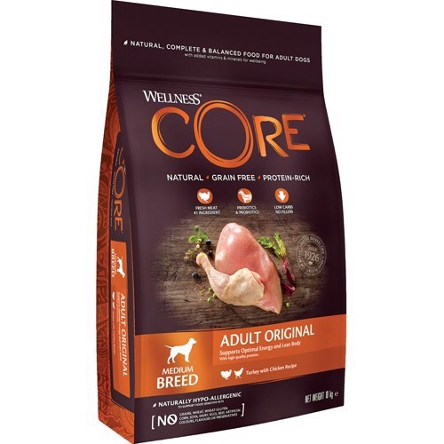 Core Adult Medium Breed Original 10 Kg - Hundefoder til salg