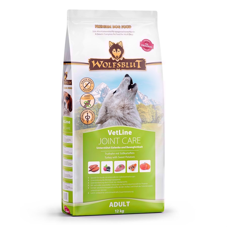 Wolfsblut Vetline Ledpleje 12 Kg - Optimal til hunde med artrose
