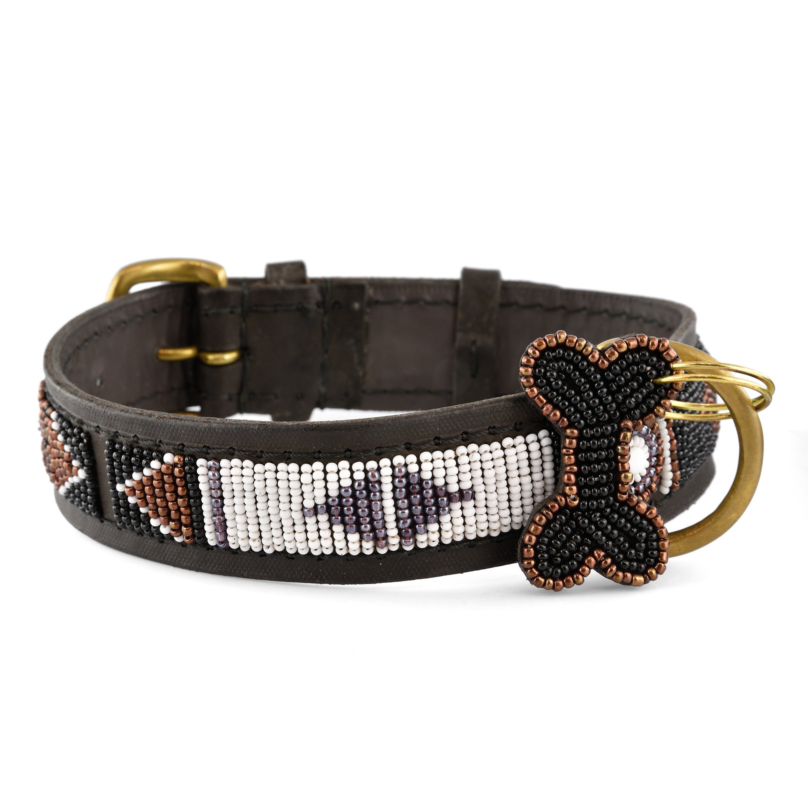 Swahili Hundehalsbånd Zinj Design