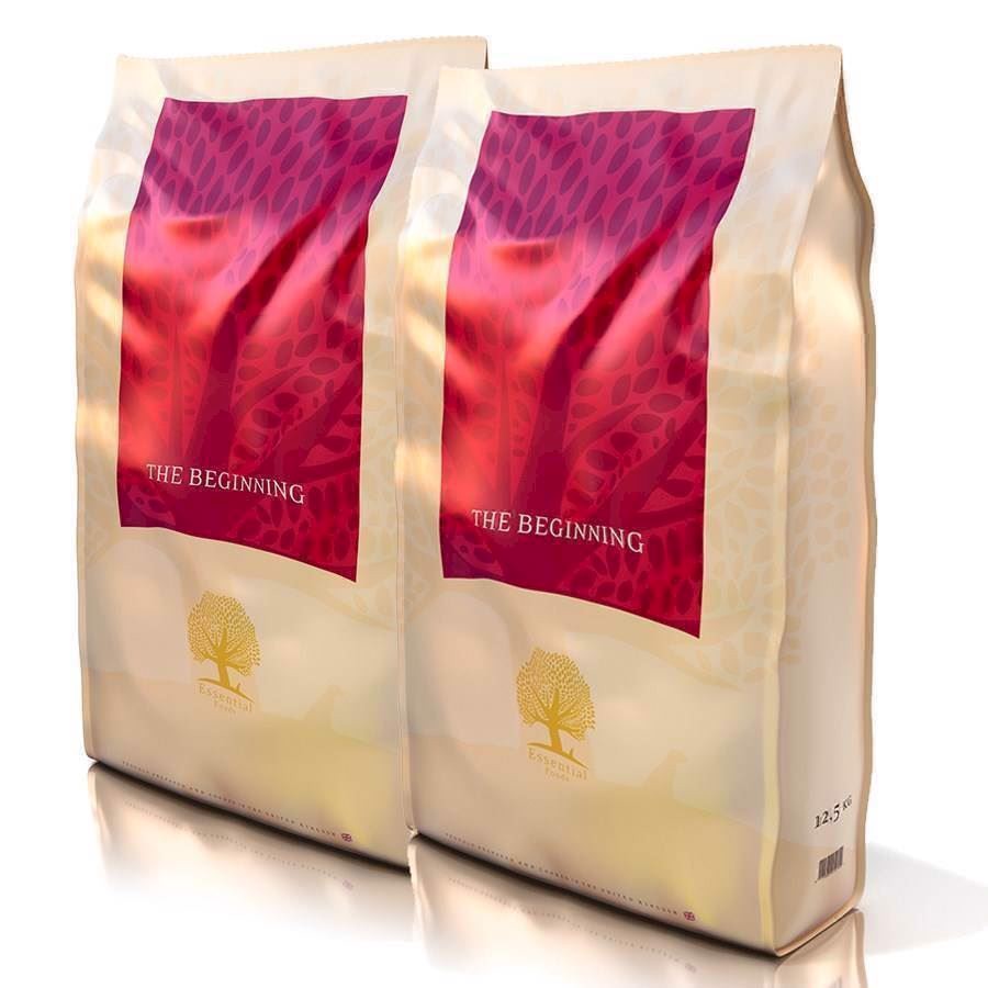 2 X 10 Kg Essential The Beginning Hvalpefoder Tilbud