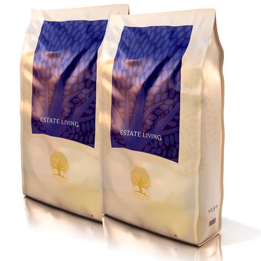 2 X 10 Kg Essential Estate Living Hundefoder Tilbud