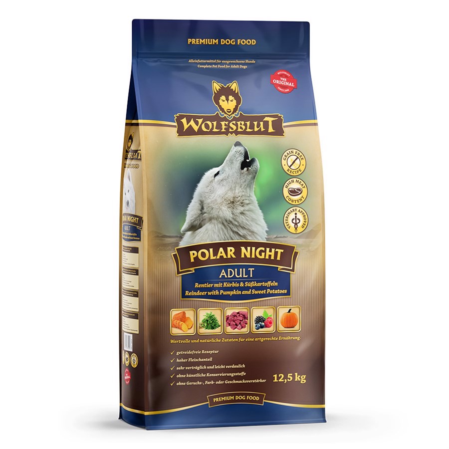 Wolfsblut Polar Night Hundefoder til Voksne Hunde - 12,5 kg