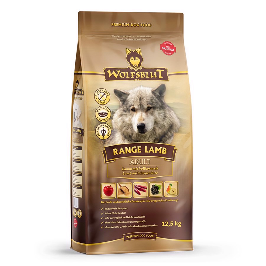 Wolfsblut Range Lam Adult Hundefoder 12,5 kg - Kvalitet til hunde