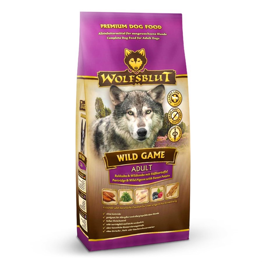 Wolfsblut Wild Game Hundefoder - Kornfrit til Voksne Hunde