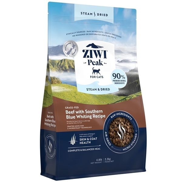 Ziwipeak Cat Steam   Dried Beef  2 2 Kg