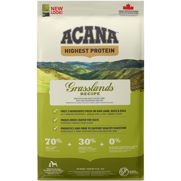 Acana Grasslands Recipe Hundefoder  6 Kg