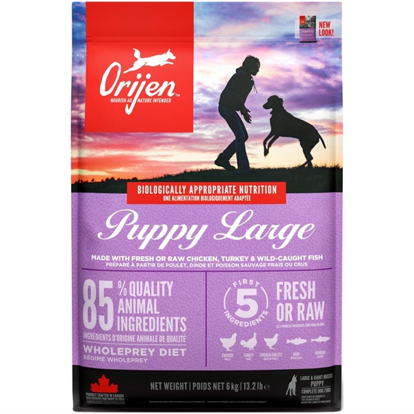 Orijen Puppy Large Breed Hvalpefoder  6 Kg