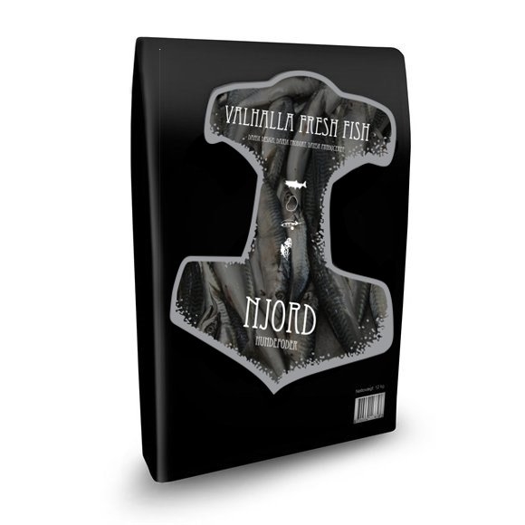 Valhalla Fresh Fish Njord Dansk Hundefoder 10 Kg - Tilbud!